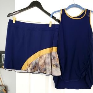 Sofibella 🎾🏓 tanktop and skort